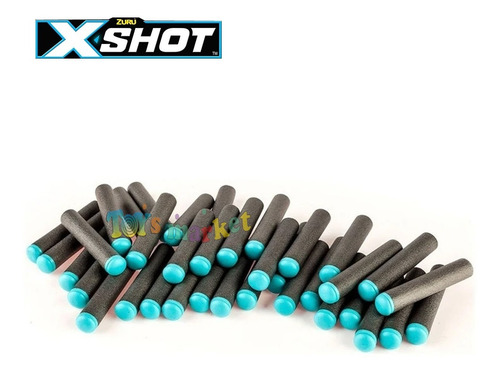 Imagen 2 de 5 de Pack De Dardos Compatibles Dardo De Espuma Goma Xshot Zuru
