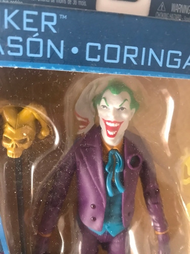 The Joker Classic Comics Dc Multiverse Guason Retro Vintage (Usado)