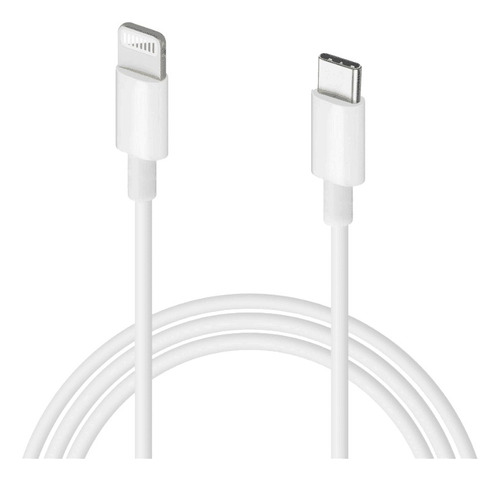 Cable Usb C A Lightning 1 Metro iPhone Certificado Apple Mfi