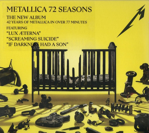 Cd Metallica - 72 Seasons Nuevo Y Sellado Mx Obivinilos