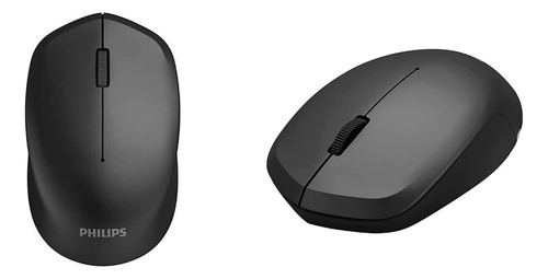 Mouse Inalámbrico Philips 300 Series Spk 7344 Negro