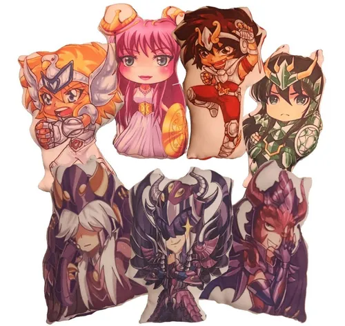 Peluches de los best sale caballeros del zodiaco
