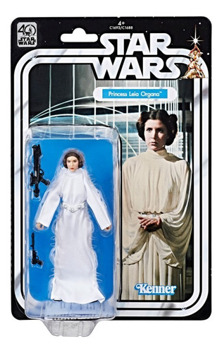 Figura Black Series 40 Aniversario Leia Organa Star Wars