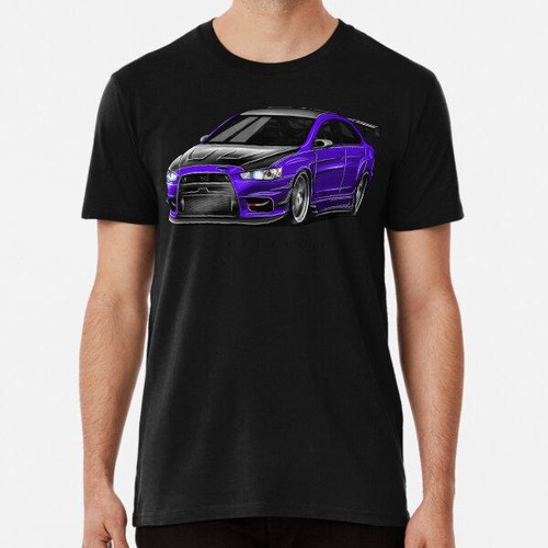 Remera Mitsubishi Lancer Evo X Racing Car Turbo Drift Automo