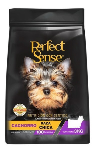 3kg Alimento Perro Perfect Sense Cachorro Raza Chica Ps1802