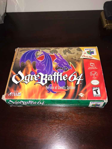 Ogre Battle 64 Person Of Lordly Caliber Nintendo 64! En Caja