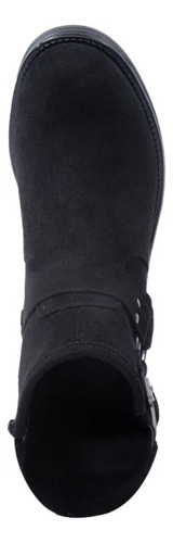 Bota De Dama Casual Tierra Bendita Ps15 Color Negro