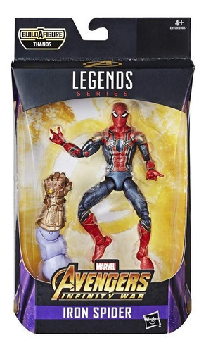 Figura De Acción Marvel Legends Series Iron Spider +4