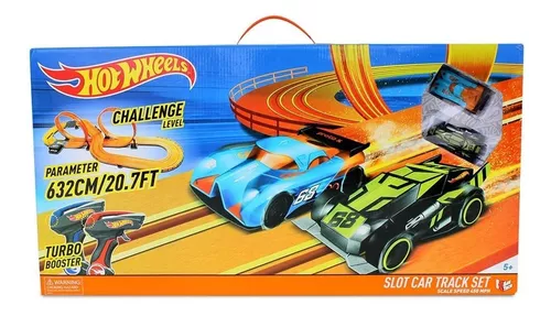 Pista Hot Wheels Track Set Deluxe com 2 Carros 632cm - BR083