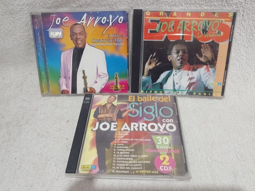 Cd Joe Arroyo 3cd Salsa Onda Blades Colon Cruz Cadillacs 