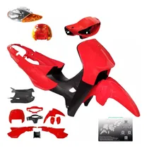 Comprar Kit Plasticos Para Motomel Blitz 110 + Kit De Faros
