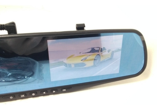Espejo Retrovisor. Grabación Frontal Y C/ Trasera. Ex-rt2dvr