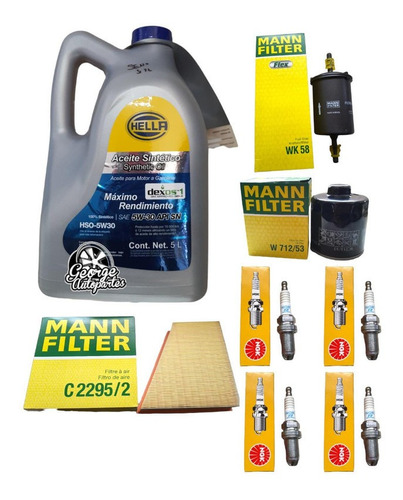 Kit Afinacion Gol 2015 Filtros Mann Filter Hella Sintetico