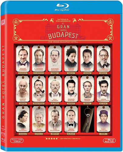 El Gran Hotel Budapest | Blu Ray Película Nuevo 