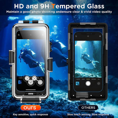Funda Protectora Impermeable Para Buceo Submarino 98ft/30m