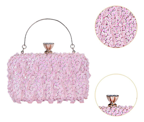 Bolso De Mano For Mujer, For , Fiestas, Bodas, Con Cadena