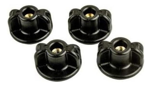 Yakattack Lopro Wingknob, 4 unidades, 1/4   20 hilos, La