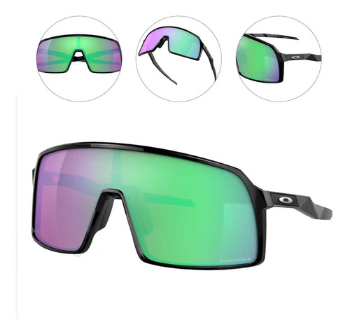 Oculos Oakley Sutro Lite Preto Fosco Lente Prizm Road Jade