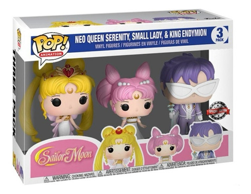 Funko Pop Sailor Moon 3 Pack Neo Small Exclusive Hot Topic