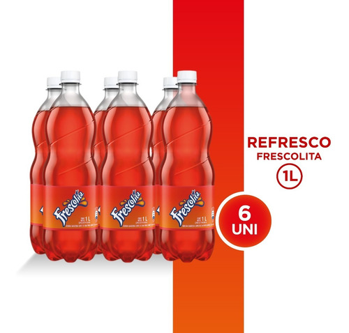 Refresco Frescolita Pet 1l 6 Unidades.