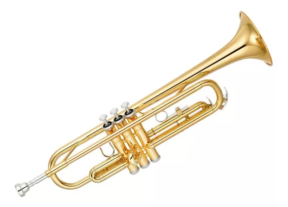 Trompeta Yamaha Ytr-2330 Incluye: Funda, Aceite, Grasa, Paño Color Dorado