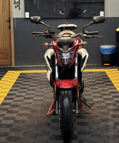 Cb500f Vermelha Com 27 Mil Km Rodados.
