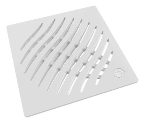 Grelha Ecológica Pvc Quadrada Branca 100mm - Tigre