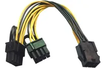 Comprar Cable Adaptador Corriente Pcie 6 Pines A Dual 8 Y 6 Pin Gpu