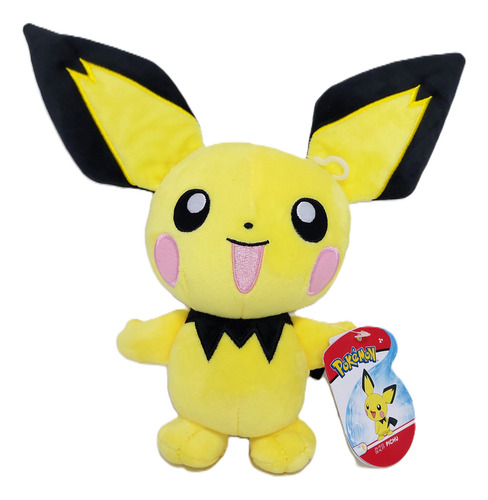 Peluche Pichu - Pokémon Johto - Jazwares (Usado)