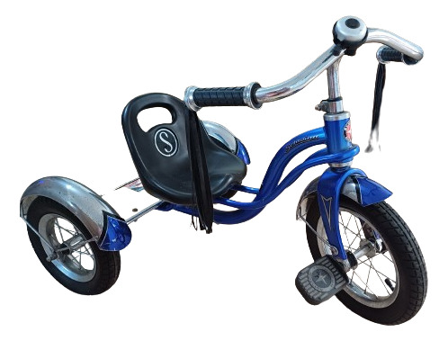 Triciclo Infantil Schwinn Roadster, Azul, Excelente Estado .