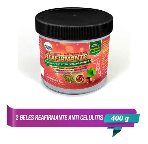 Gel Reafirmante Anti Celulitis Abdomen Piernas Brazos Nagir