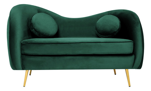 Love Seat Robert Verde Këssa Muebles