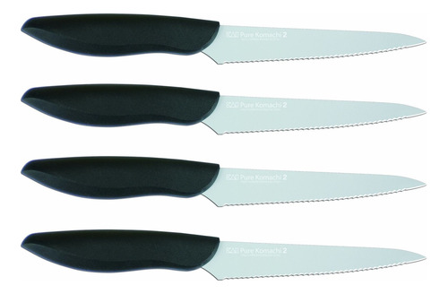 Pure Komachi Ii Serrated Steak Knife (set Of 4)