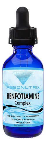 Absonutrix Benfotiamine Complex 300 Mg - Botella Grande De 4