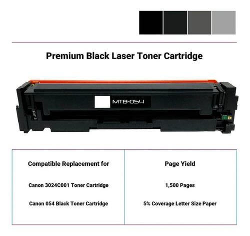 Toner Print Compatible Canon Crg-054 Serie Color Para Mf644 