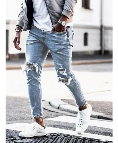 Vaquero azul claro hombre new arrivals