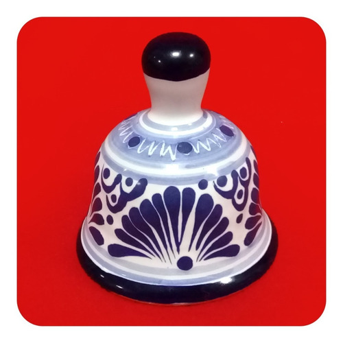 Imagen 2 de 9 de Set 40 Campanas Talavera Poblana Personalizada Iniciales Cmp