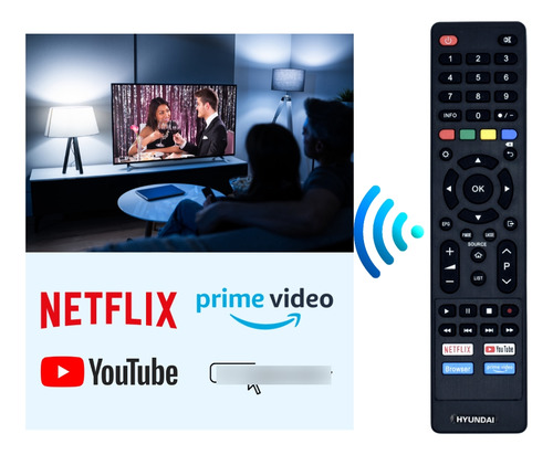 Control Remoto Para Hyundai Smart Tv