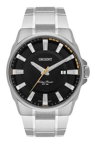 Relógio Orient Masculino Prateado Sport Mbss1369 P1sx
