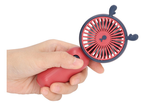 X Mini Rose Ventilador Usb Portátil Recarregável De Mão