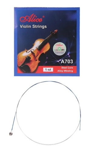 Cuerda Mi 1era Para Violin Alice A703