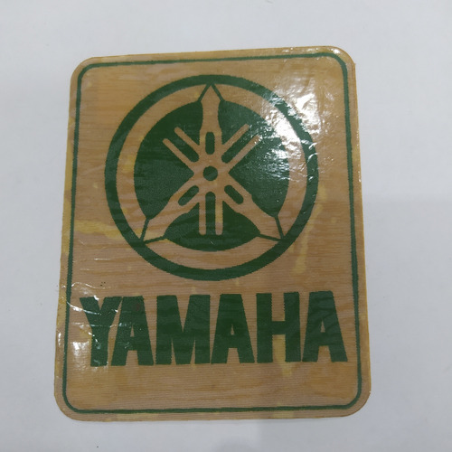 Antiguo Autoadhesivo Para Ropa Yamaha Década Del 80