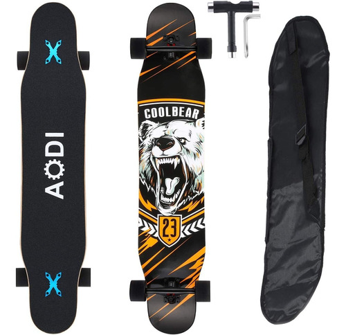 Aodi 46 Pulgadas Freeride Longboard Skateboard - Skateboards