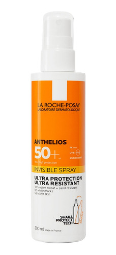 La Roche-posay Anthelios Spray Invisible Spf50 200 Ml