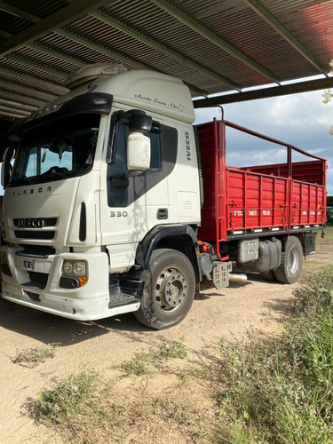 Iveco Cursor 330 Chasis Largo Con Carroceria Y Acoplado 3 Ej