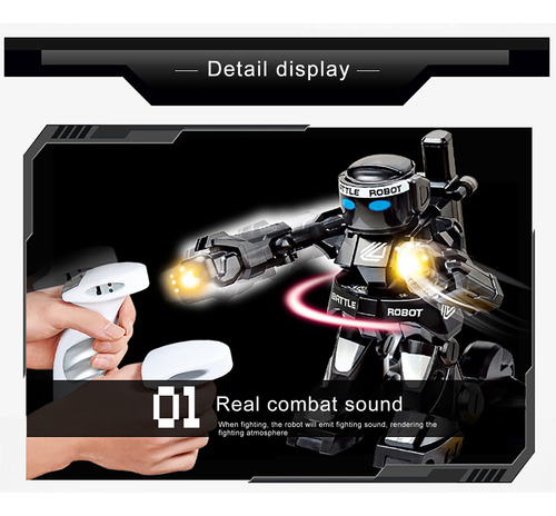 Q 2.4g Rc Robot Boxing Robot Remote Control Fighting Robot 2