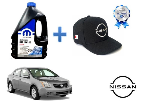 Garrafa Aceite Mopar + Gorra Nissan Sentra 2007 A 2012