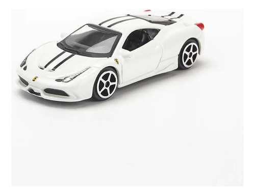 Auto Coleccionable Ferrari Burago 458 Speciale  Blanco Febo