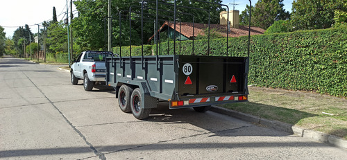 Trailer Batan Carga Doble Eje Bt-400 Hiza Trailers