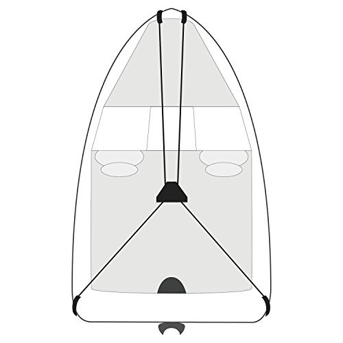 Sistema De Soporte De Cubierta De Barco Negro Ba39 De 2...